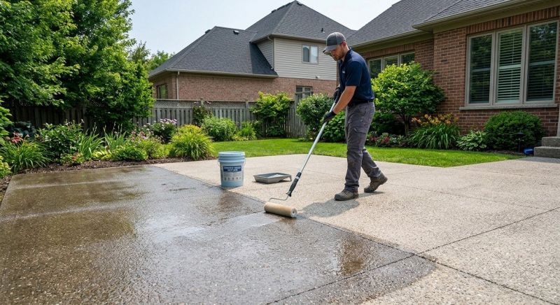 Patio Concrete Sealing Service